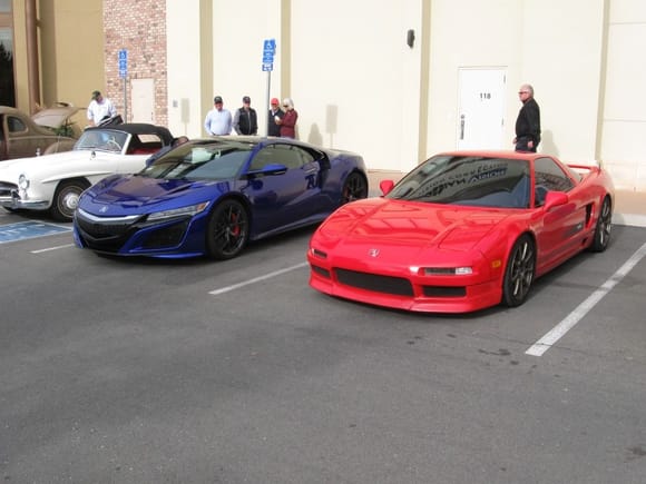 Old and New NSX