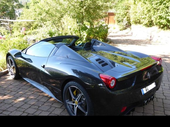 MY 2013, F-458 spider in "grigio granito"
