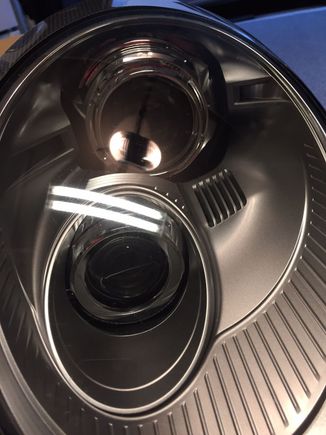 Driver side headlight