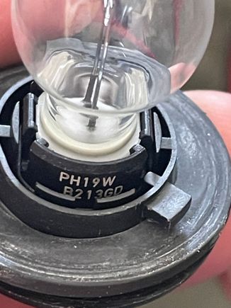 Bulb inside the housing
