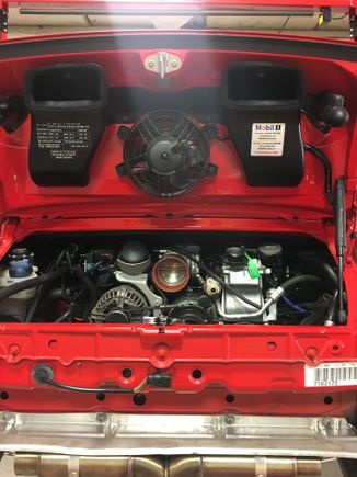 Steve sent me a photo from the Driversource Skunkworks. It was strange, I saw a car with an engine in it. I couldn't even believe it was mine.