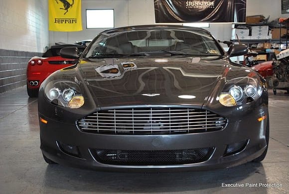 Aston Martin DB9 Standard Front Clip In Xpel Premium Paint Protection Film (Clear Bra)