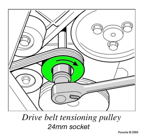 Drive Belt Tension Pulley