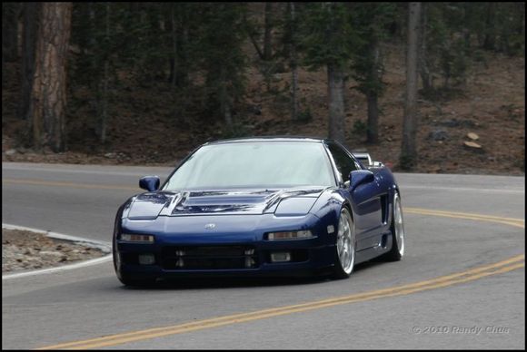 NSX in Mountains outside of Vegas