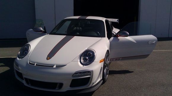 Front w/Doors Open Porsche GT3 RS 4.0 For Sale