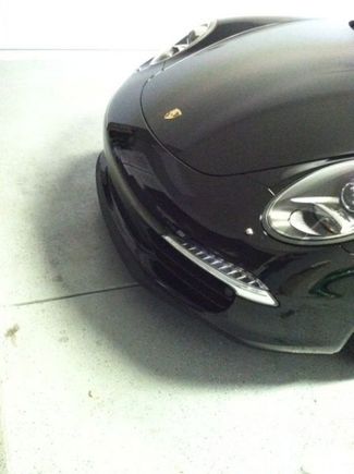 Added front spolier lip.