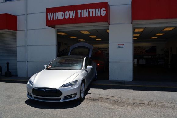 2013 Tesla Model S Parking Senor System by Rydeen Mobile Electronics Installed at Al &amp; Eds Marina Del Rey