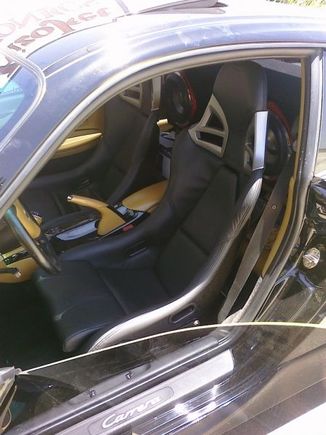 new carbonfiber gt3 racing seats