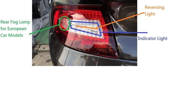 Porsche 996 Turbo and CS4 LED tail light conversions for wide body cars by DelReyCustoms 714-443-9299