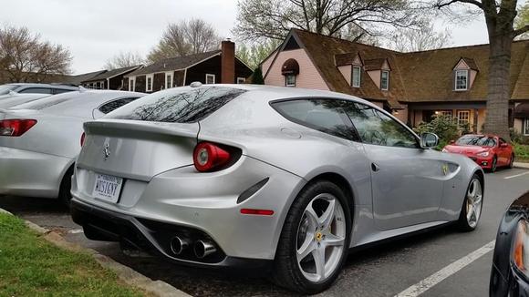 This Ferrari FF sure looks good in silver! It was at Katie's Cars & Coffee in Virginia.