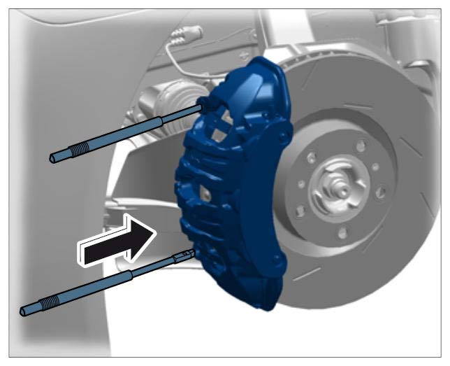 Baum VW Brake Caliper Removal and Installer Pins 