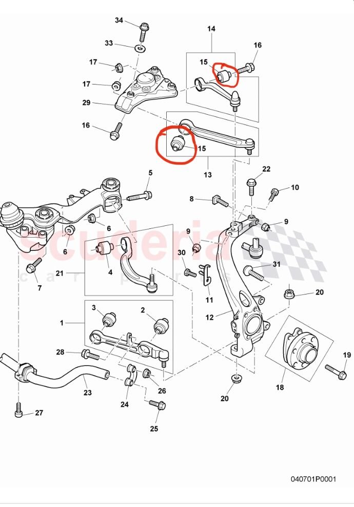 Upper Link Arm Bush Change Front Wishbone 6speedonline