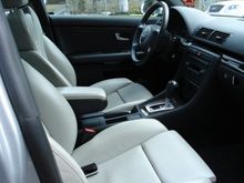 fantastic white leather interior... just need to upgrade the trim to brushed steel or something