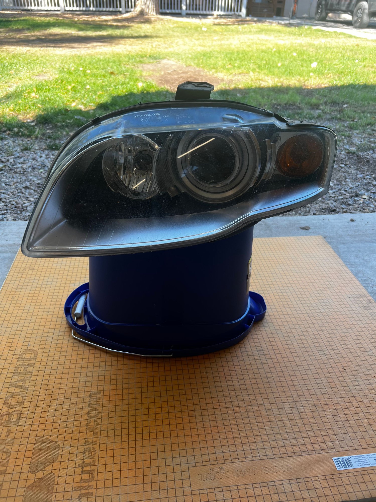 Lights - A4 (B7) headlight assembly with curve RH - Used - 2005 to 2008 Audi A4 Quattro - Albuquerque, NM 87048, United States