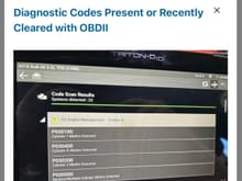 Diagnostic codes 