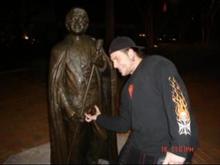 DownTown In My HomeTown Augusta, Georgia Down Town Obviuosly With The Grabbing of The GodFather Of Souls Testicules lol