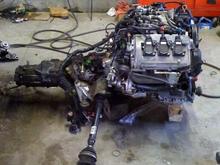Engine out... K04's on.. Ready to go back on