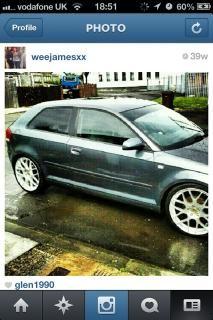 anyone able to help a girl out and tell me what make my alloys are? lol