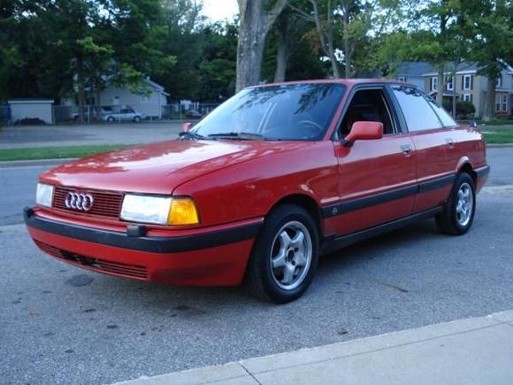 My first Audi in 2009.
