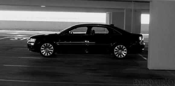 I need a Transporter =) Taken in empty mall parking lot to look like the movie: Transporter 2