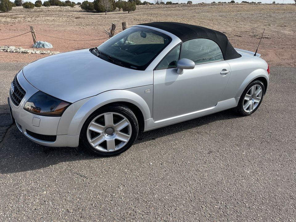 2004 Audi TT Quattro - 2004 Audi TT Quattro Roadster. A True Collectors Car - Used - VIN TRUUT28N84102141 - 14,300 Miles - 4 cyl - AWD - Manual - Convertible - Silver - Denver, CO 80230, United States