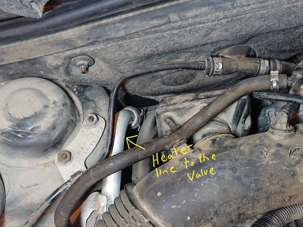 Car heater blowing cold air