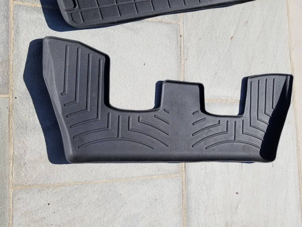 Audi Q7 2017+ Weathertech Rear Cargo Tray and 3rd Row Mat AudiWorld