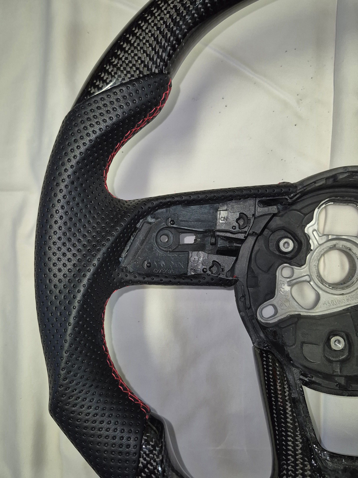 Steering/Suspension - Beautiful New Carbon Fiber/Perforated Leather Steering Wheel for 2018-2020 Audi - New - 2018 to 2020 Audi S5 - Murrieta, CA 92563, United States