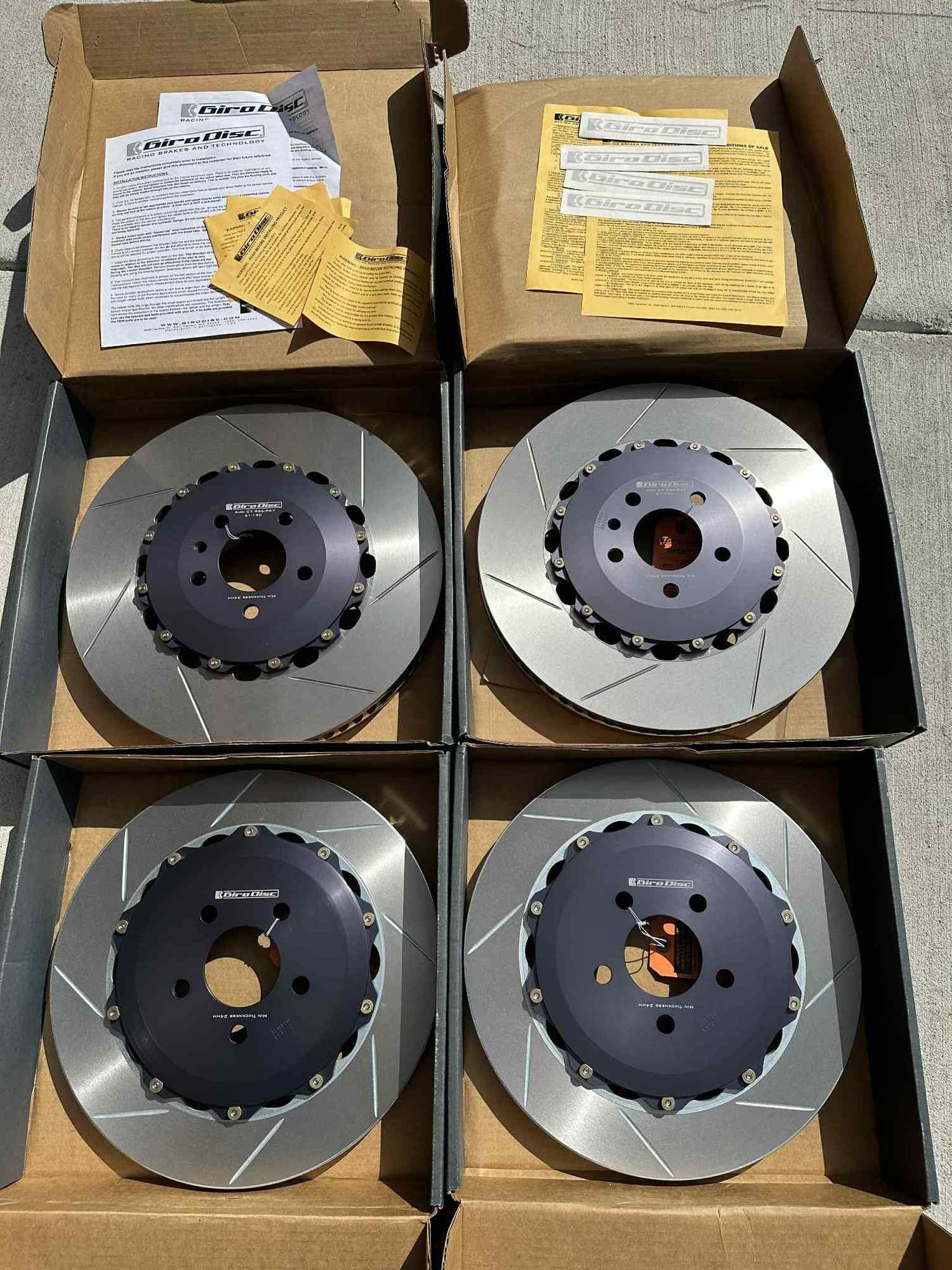 Brakes - Audi RS7 girodisc 2-piece lightweight rotors (full set) - New - All Years  All Models - Anna, TX 75409, United States
