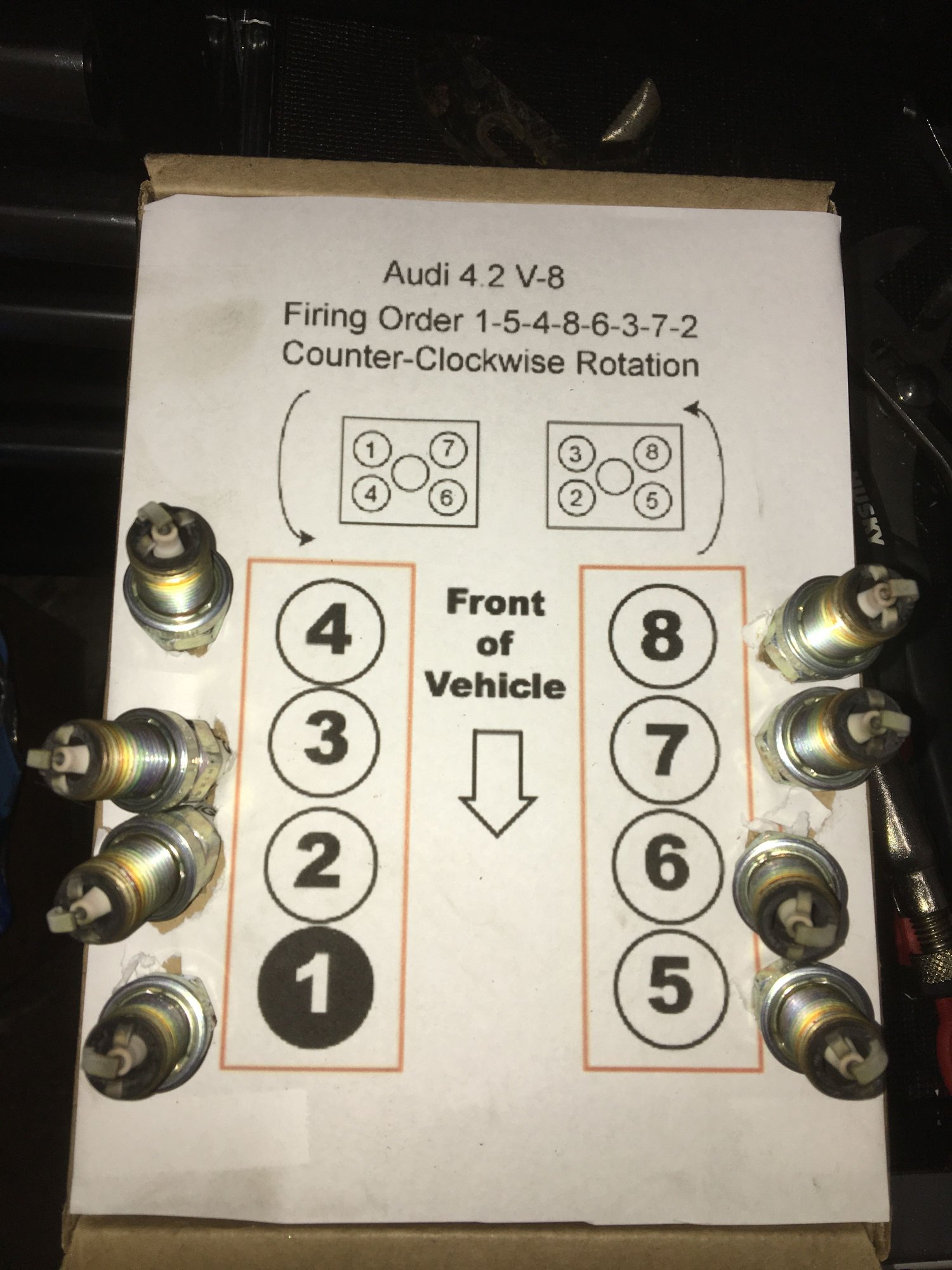 Spark plug change today AudiWorld Forums