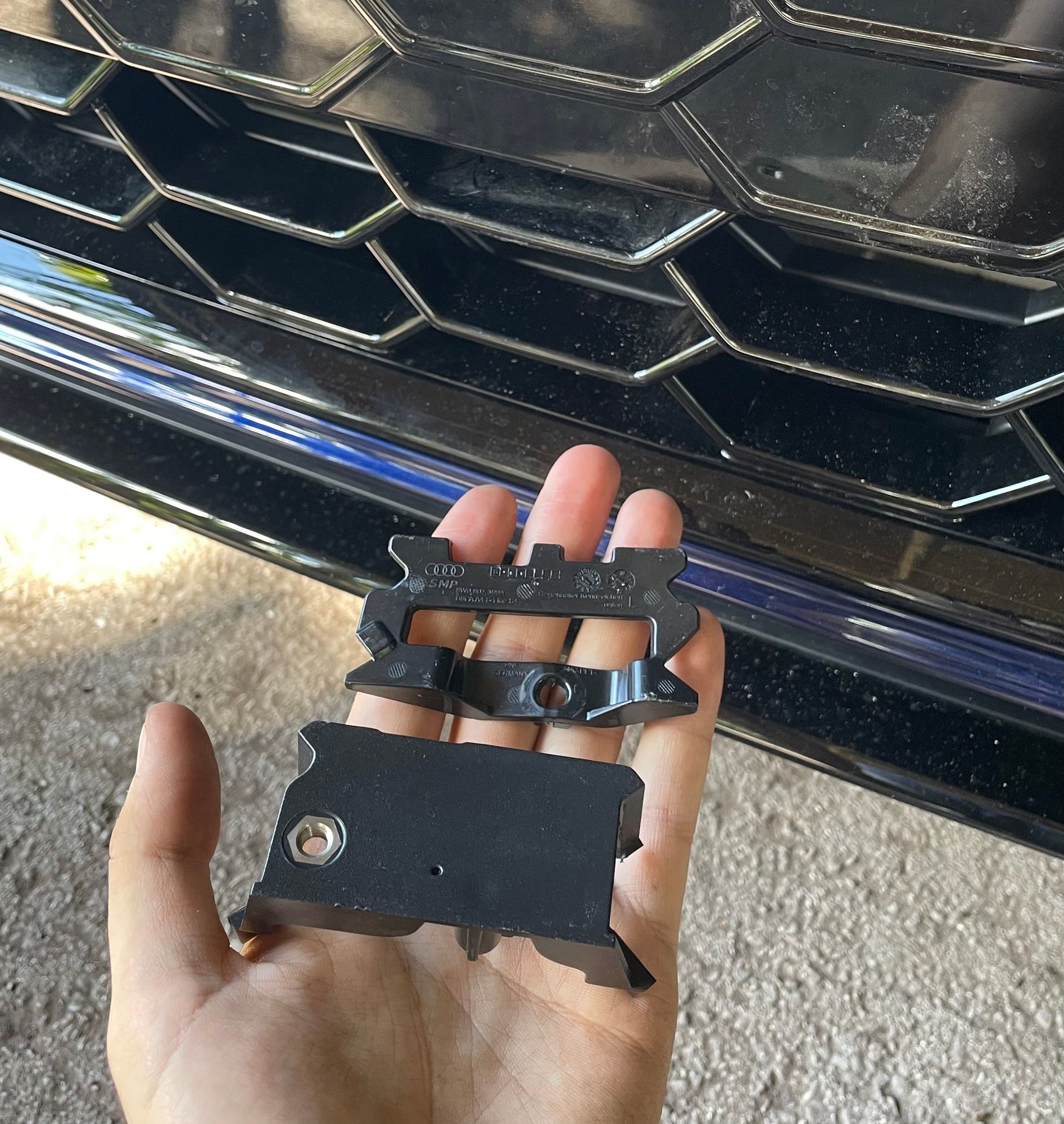 How to remove front plate nut plates AudiWorld Forums