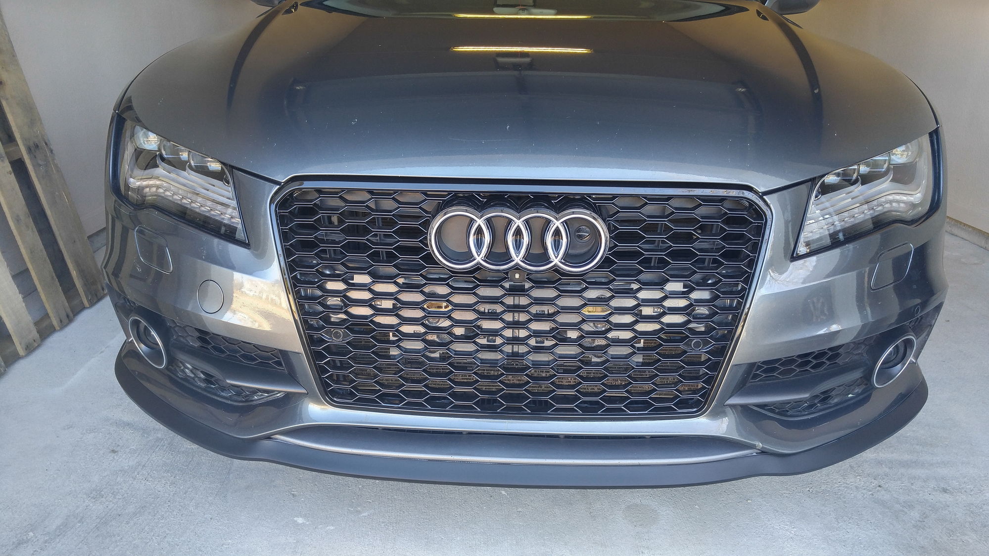DIY RS7 grill install on A7 Prestige without bumper removal Page 4
