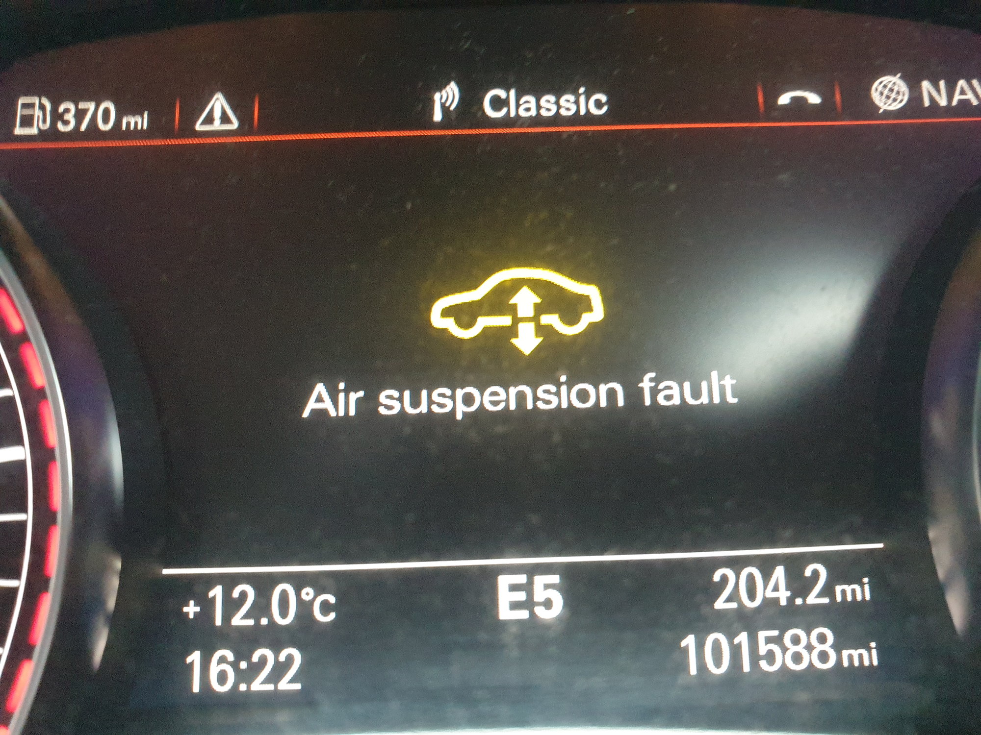 ACC, Main beam assist, air suspension faults - AudiWorld Forums