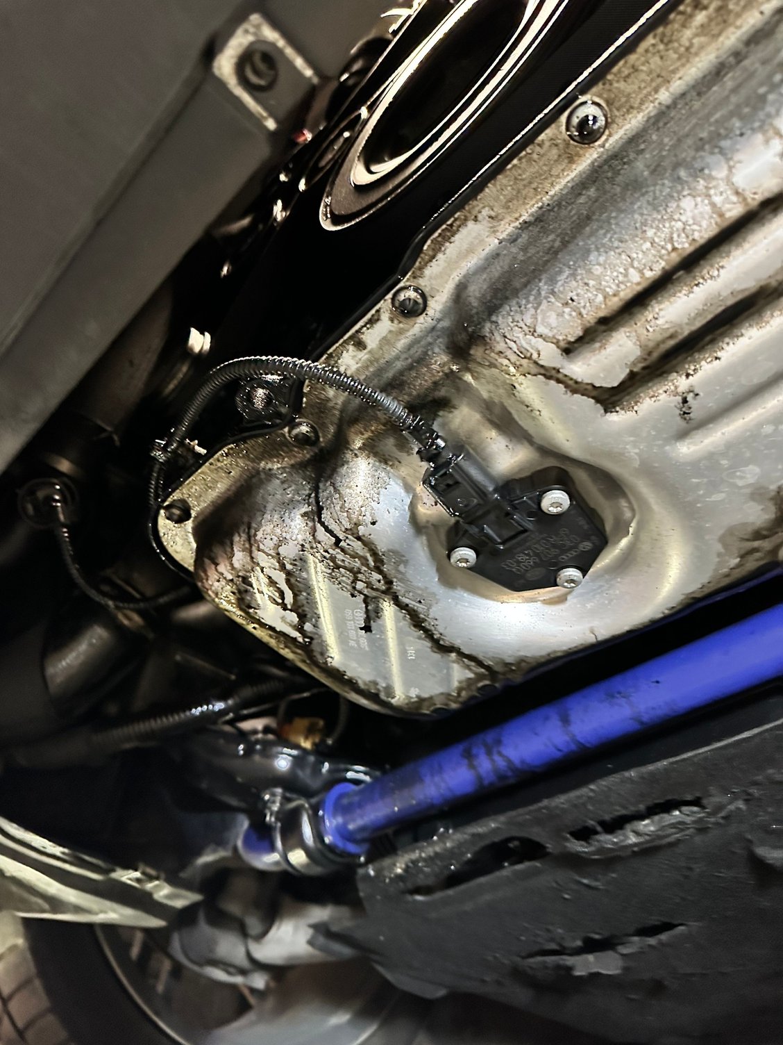 New, sudden, and quite large oil leak 2014 TDI (think from bottom of