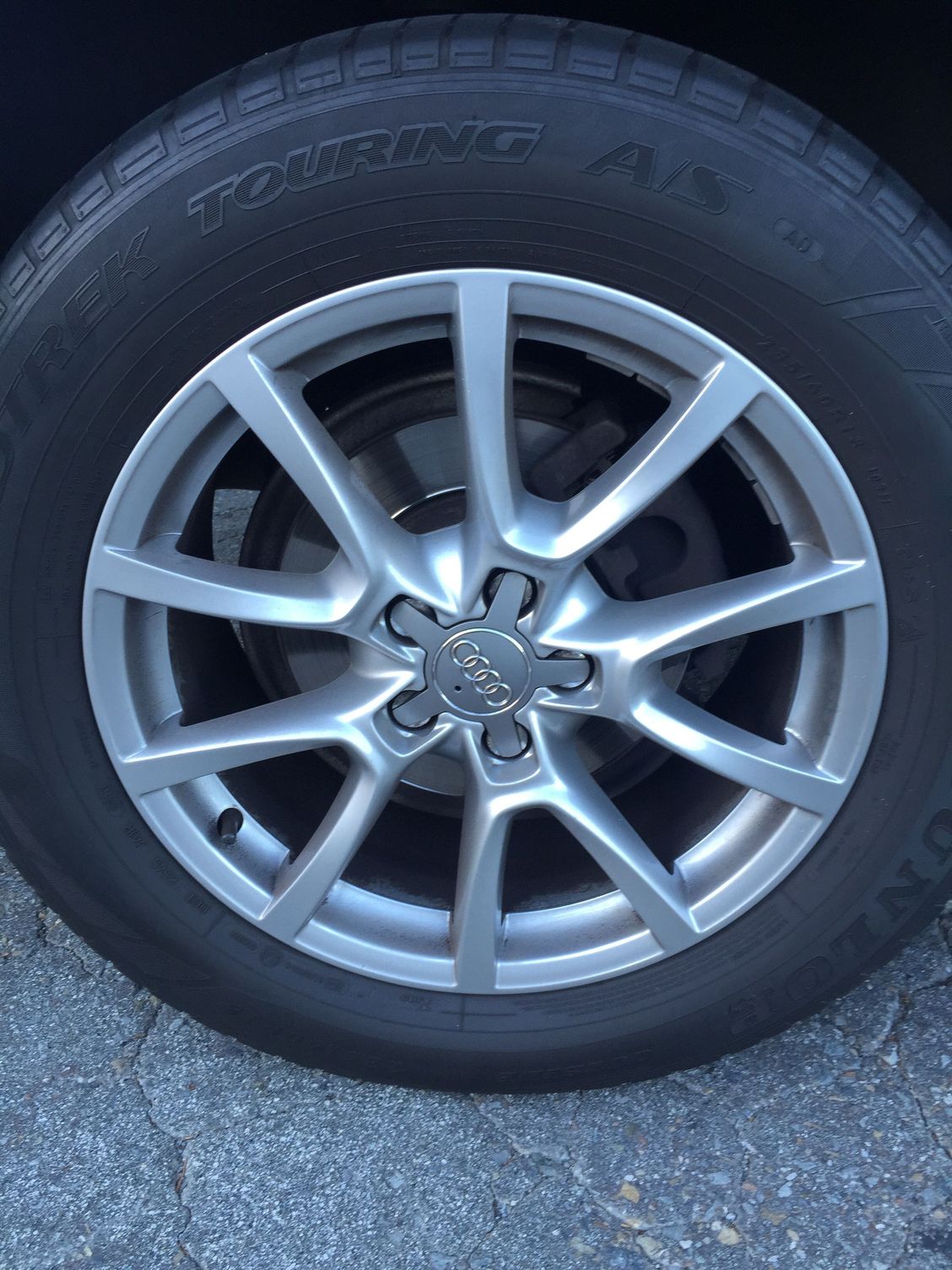 Audi Q5 Q5 oem 18" wheel with tires 350 AudiWorld Forums
