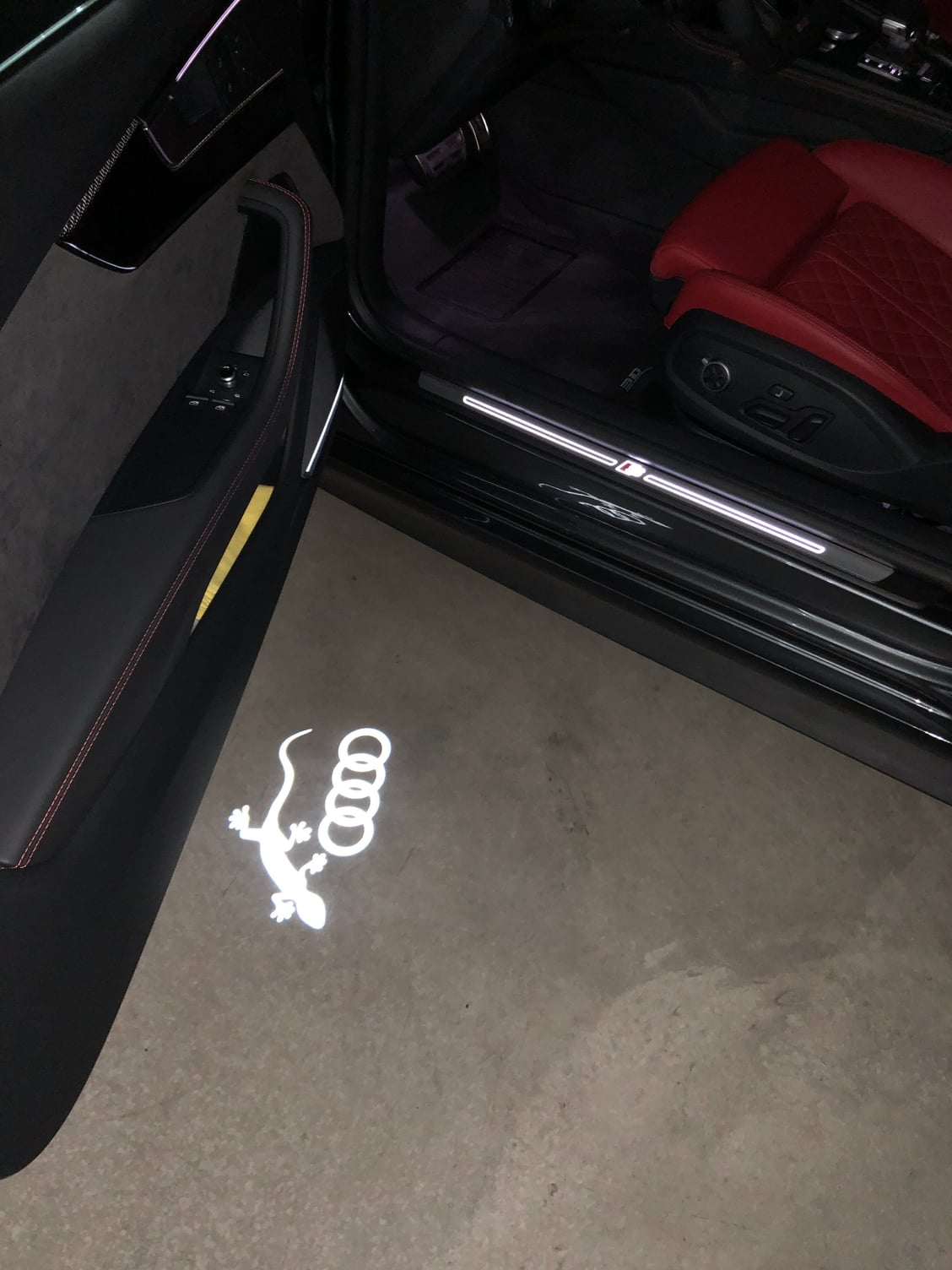 Audi Door Light Beam - Gecko