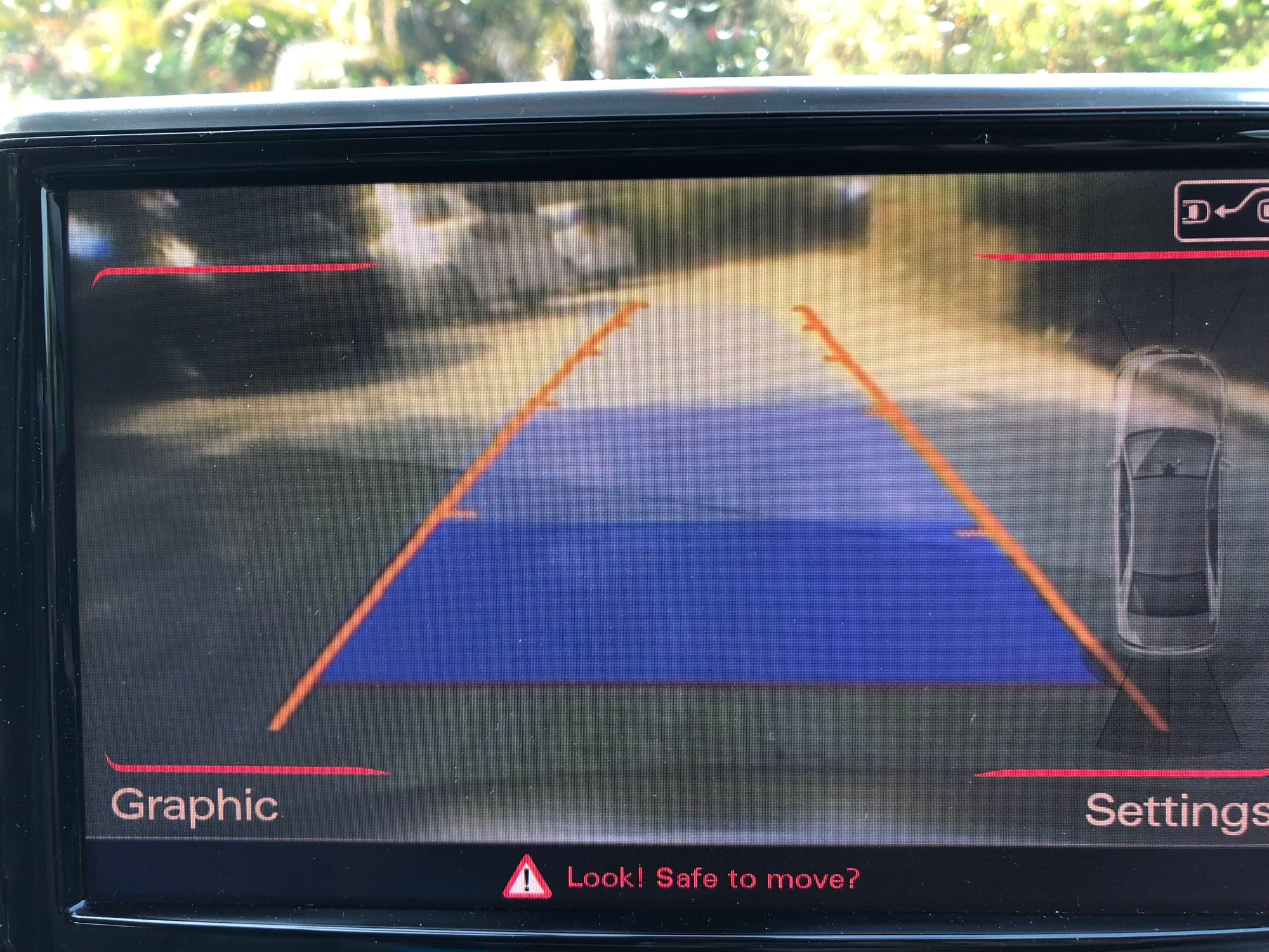 Rear camera blurred AudiWorld Forums