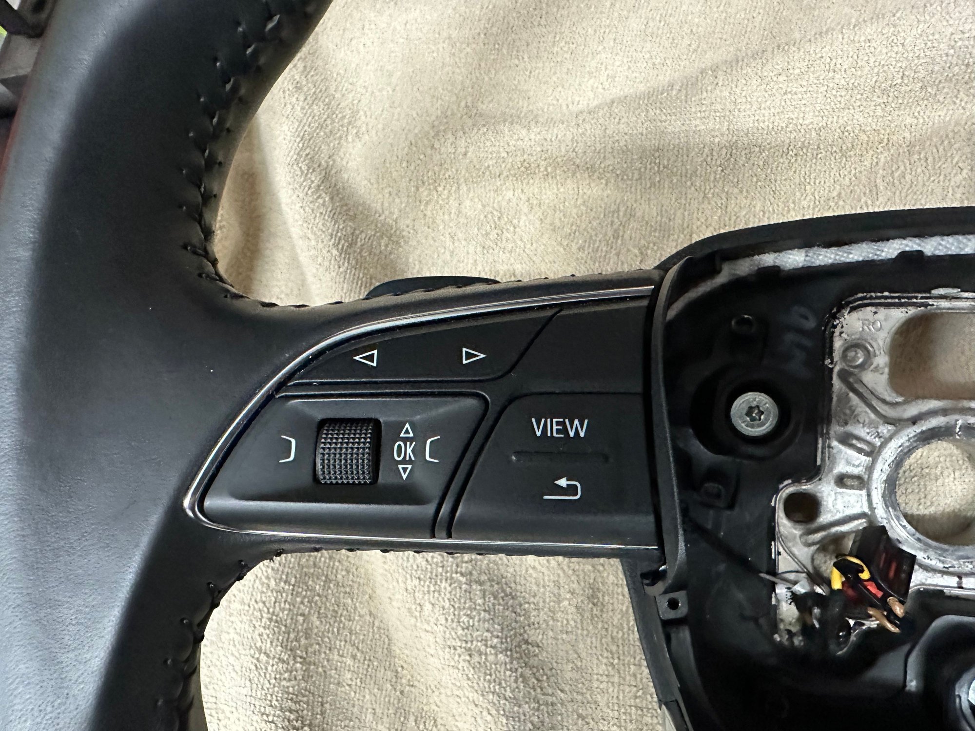 Audi Q7 steering wheel black AudiWorld Forums