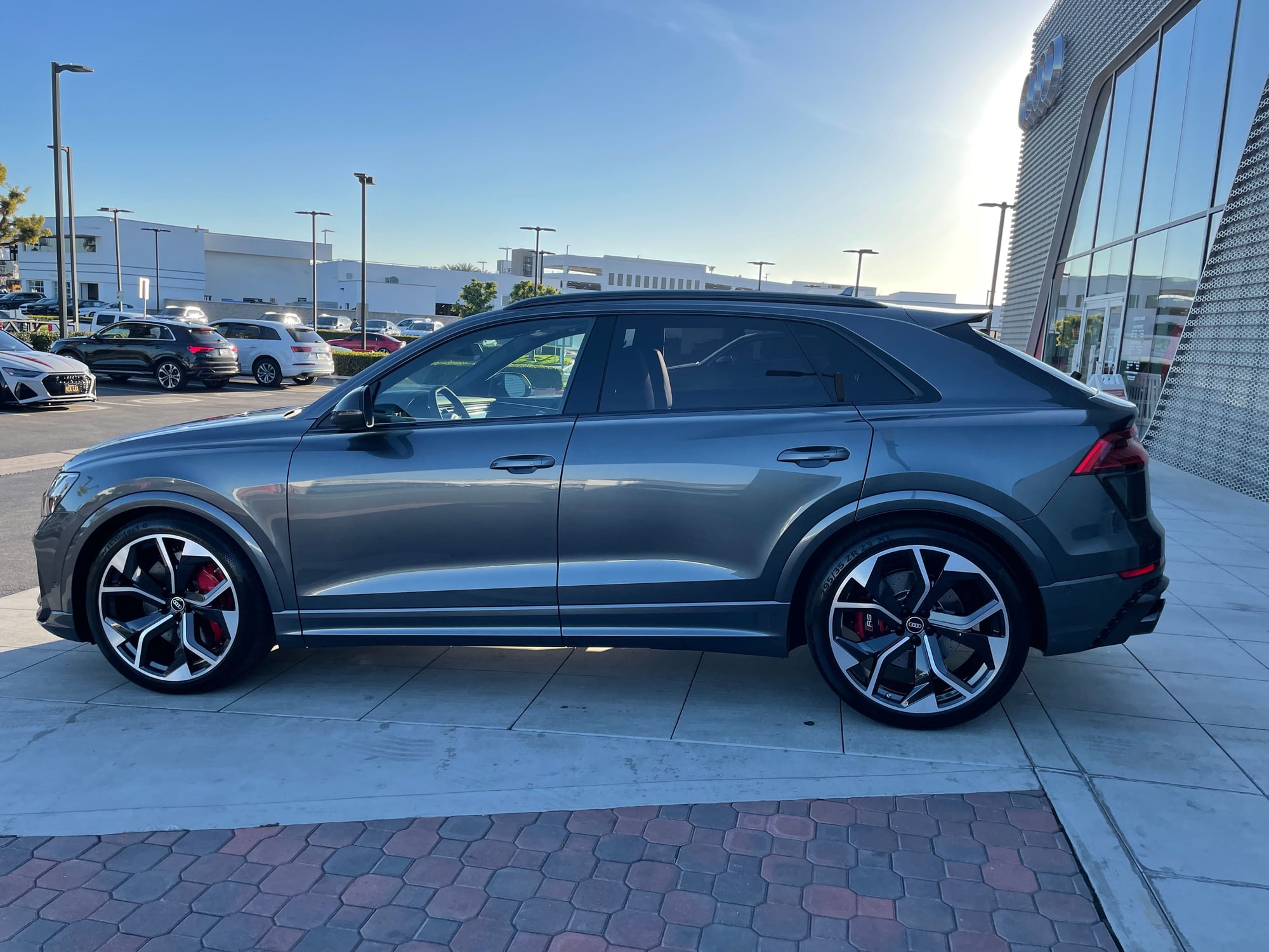 Wheels and Tires/Axles - Audi RSQ8 OEM wheels and tires 295/35/23 with approx 2K miles. - Used - Tustin, CA 92705, United States