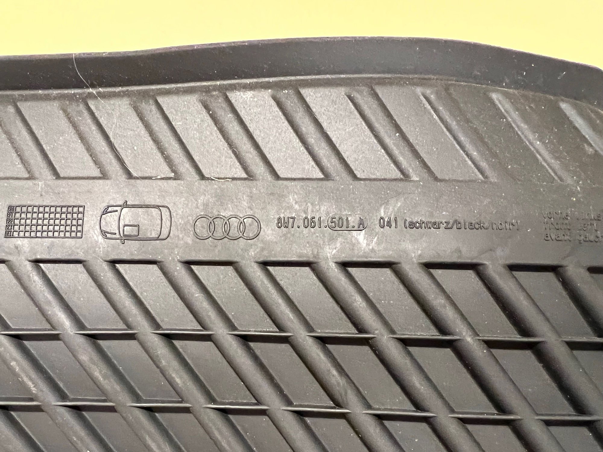 AllWeather Floor Mats A5 Sportback Front and Rear AudiWorld Forums