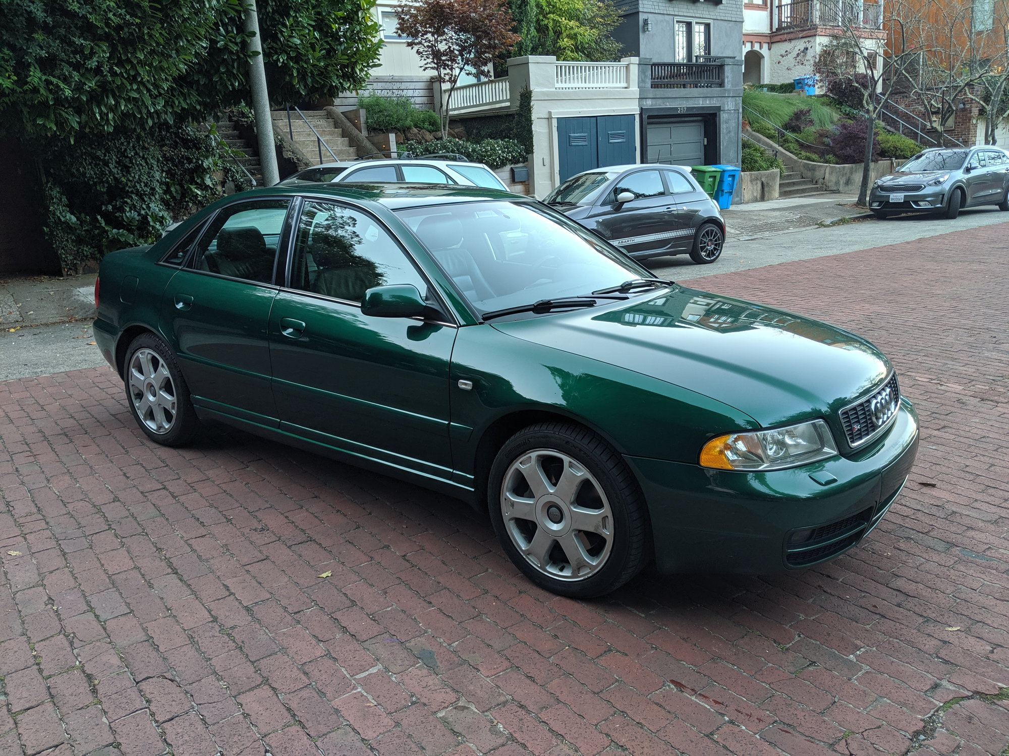 Audi Other FS in San Francisco: 2001.5 Audi B5 S4 in Cactus Green -  AudiWorld Forums
