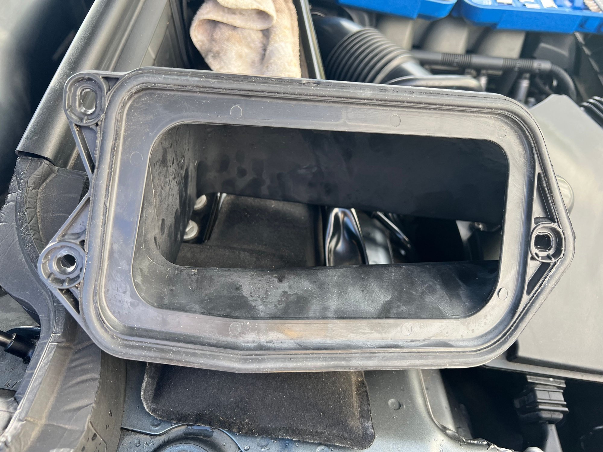 Passenger side floor wet after heavy rain FIXED!! - AudiWorld Forums