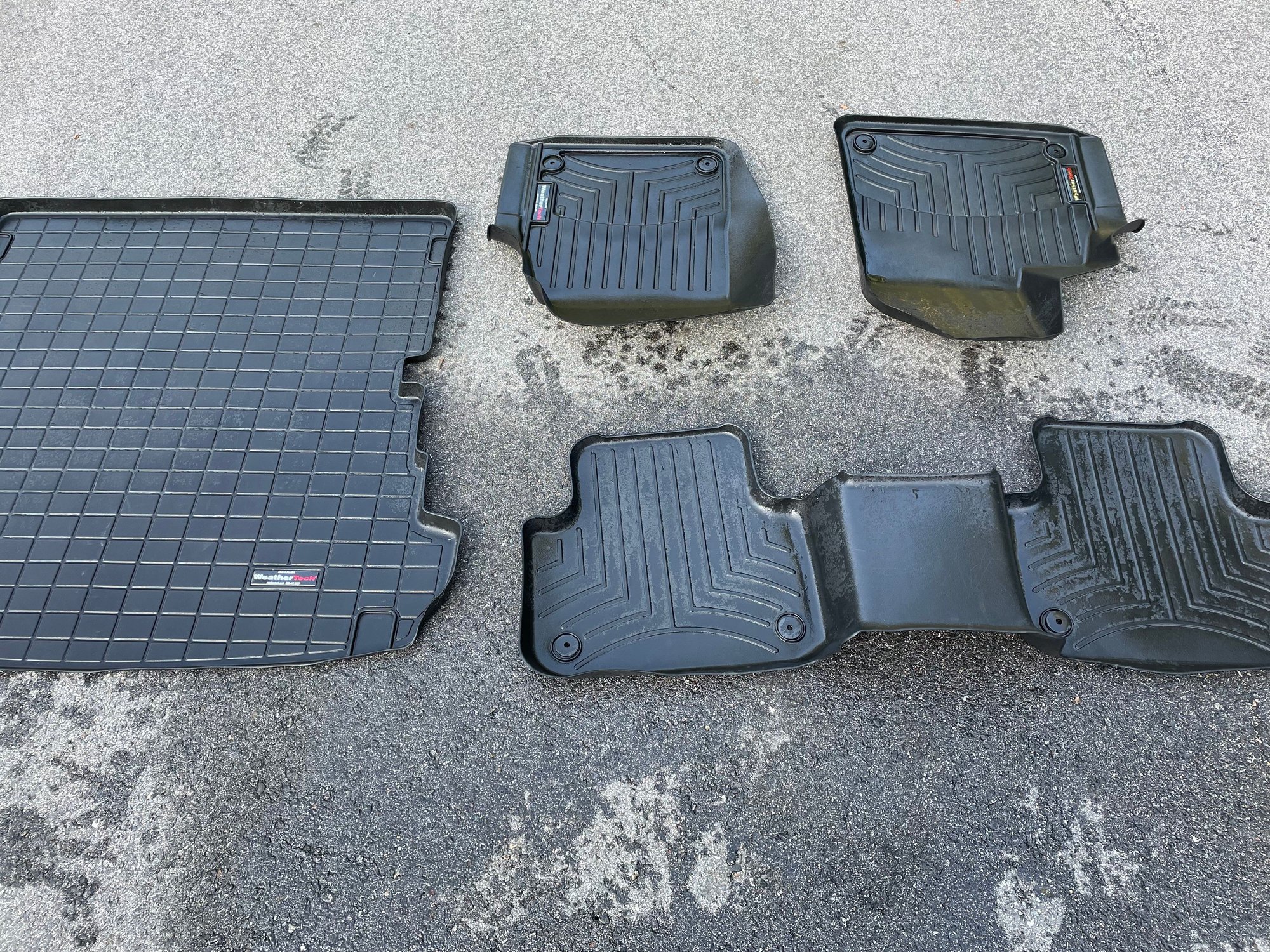 WeatherTech Laser cut floor liners Complete set AudiWorld Forums