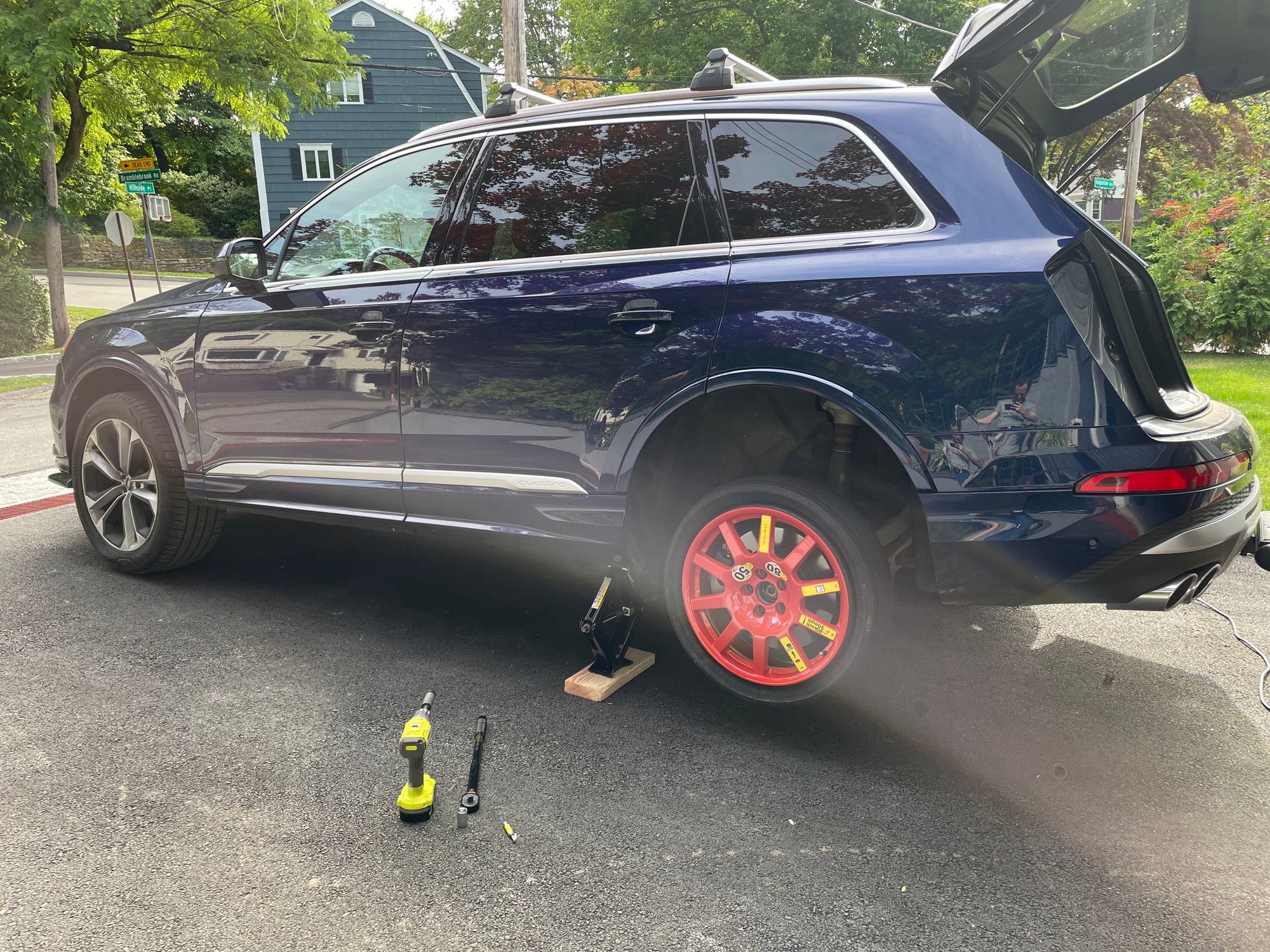 Q7 spare tire AudiWorld Forums