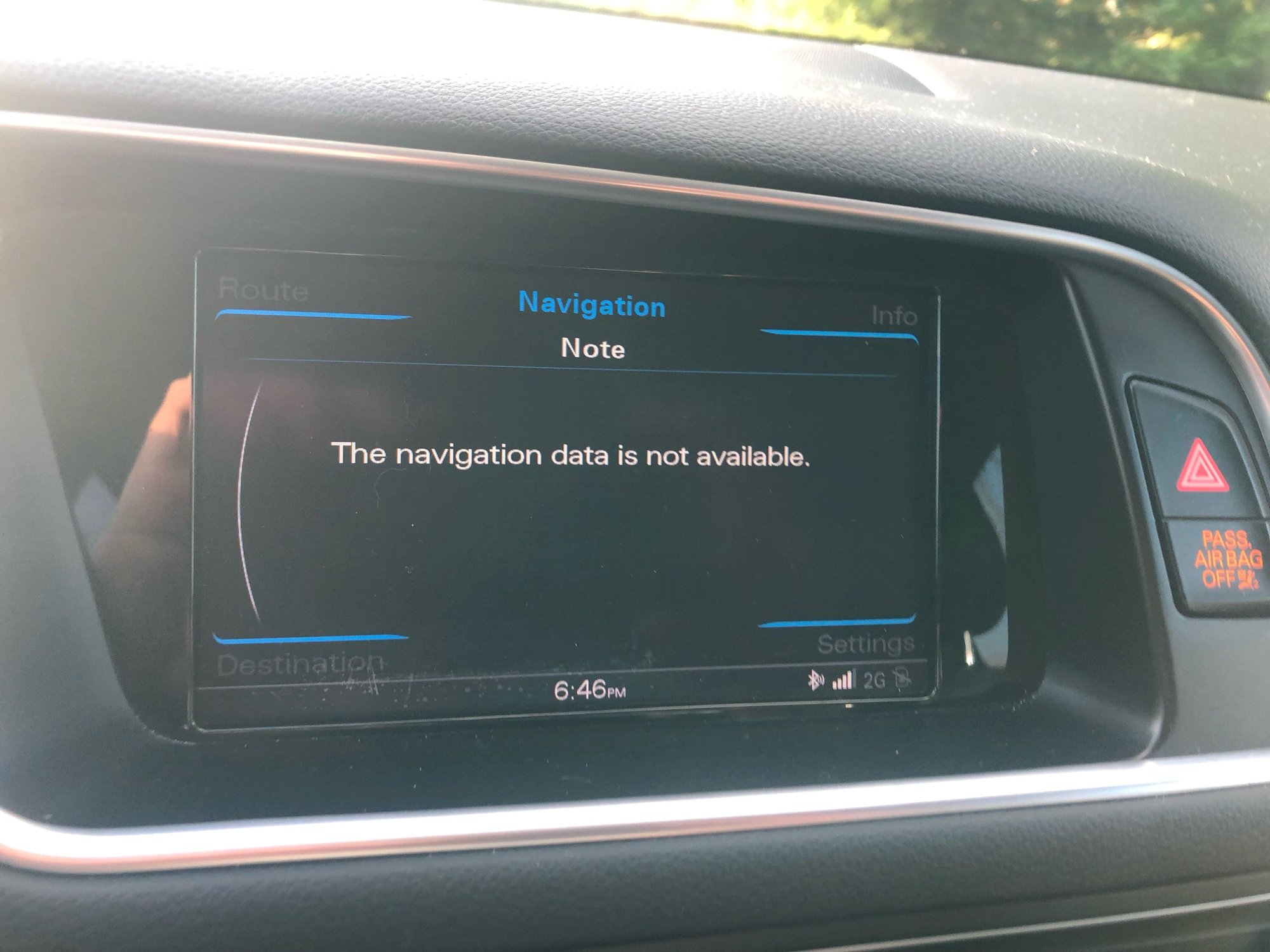 Navigation System Problem AudiWorld Forums