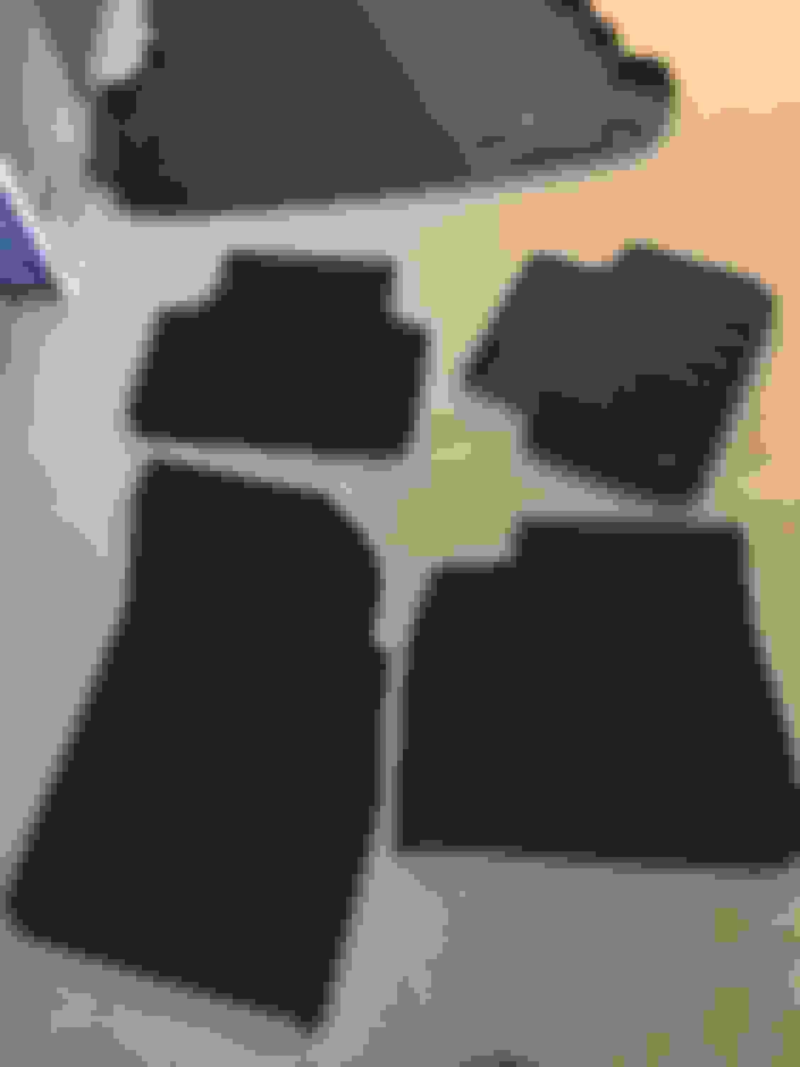 Audi Q7 2017 Q7 All weather OEM mats + weathertech cargo mat