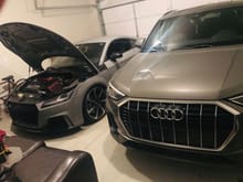 2018 TT RS & 2020 Q3🙌. Big upgrade to my old 2018 Q3 🤗