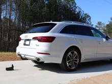 A4 allroad Stealth Hitch