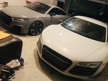 I daily drive both the TT RS and R8 Competition 🤗. The TT RS has the APR STG2 and will start modifying the R8 next week.  