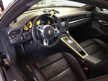 my 991 C4S interior-Fastmd